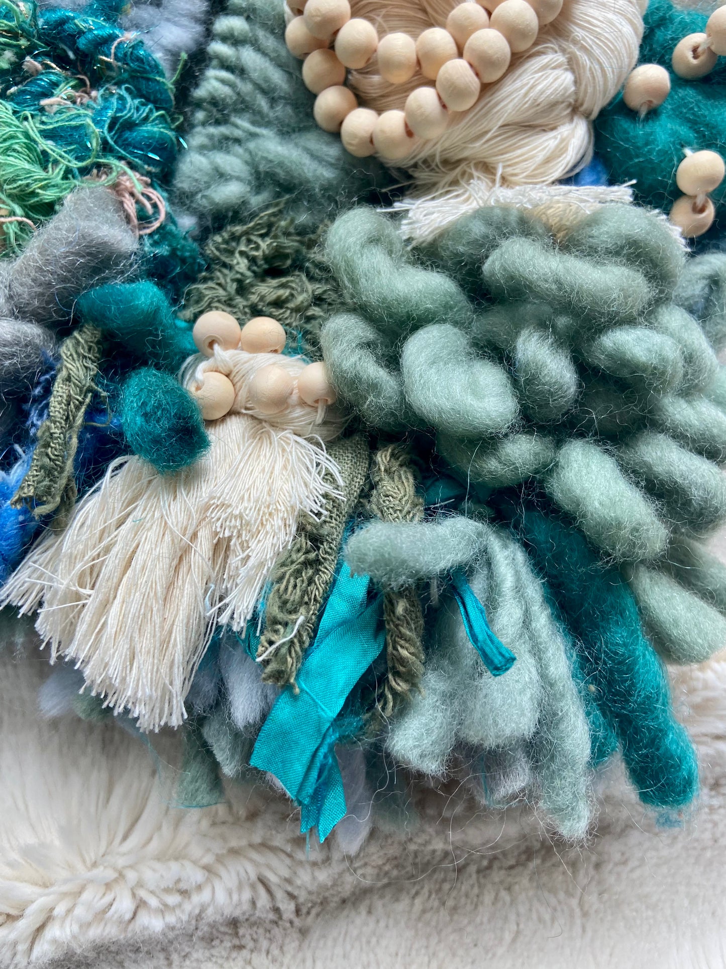under the sea | Original Fiber Art