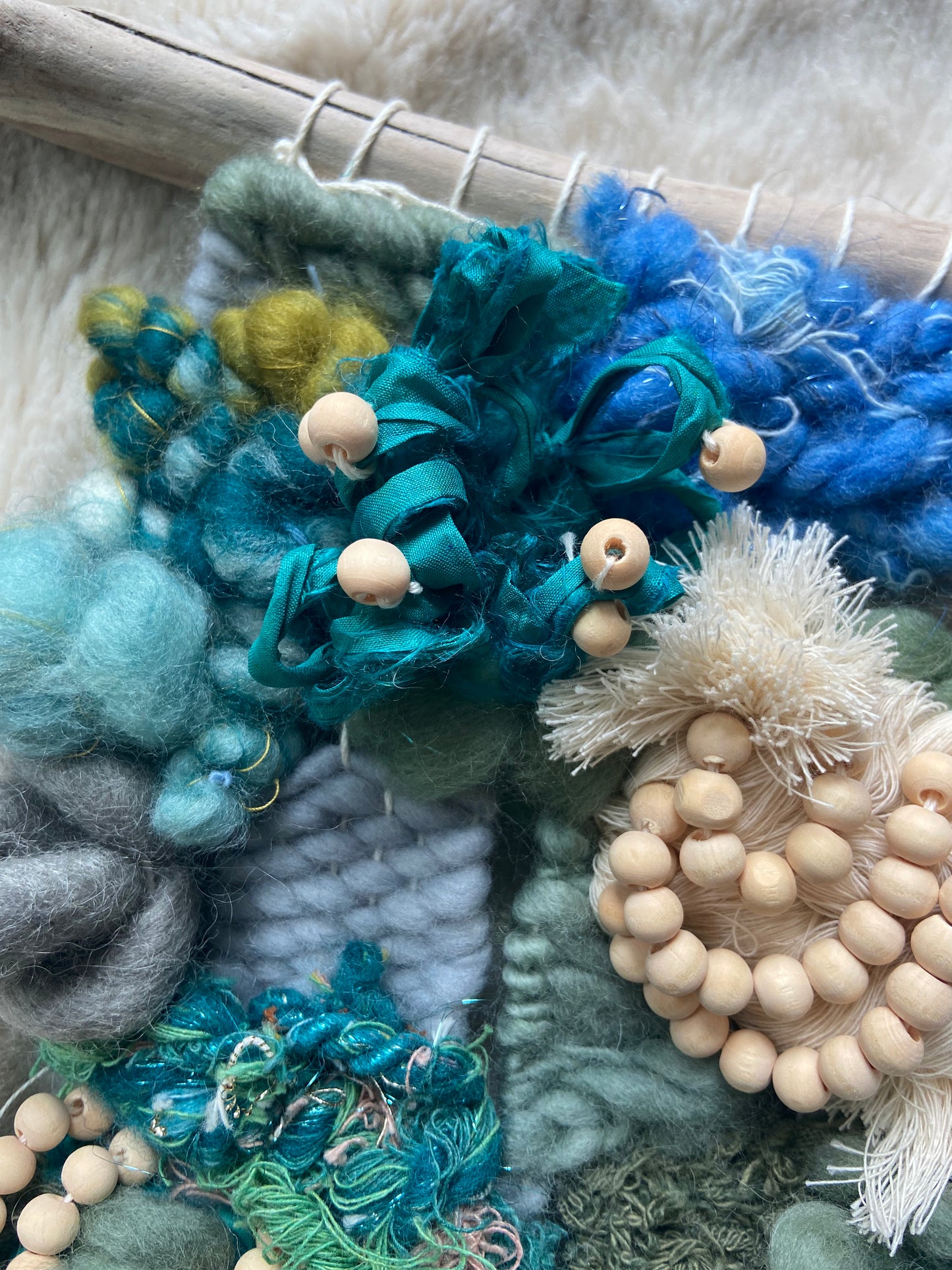 under the sea | Original Fiber Art