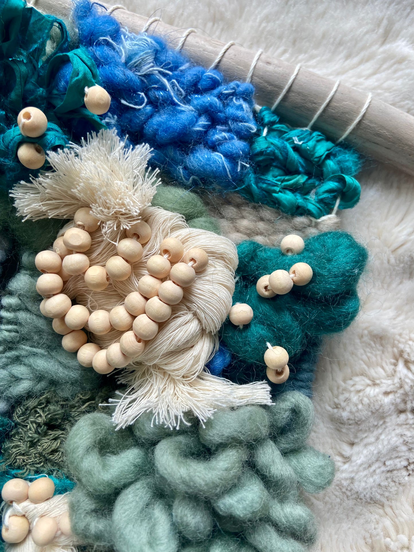 under the sea | Original Fiber Art