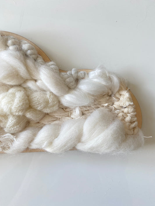 little cloud | Original Fiber Art