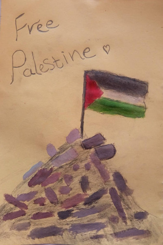 Mohammed's Flag over Rubble