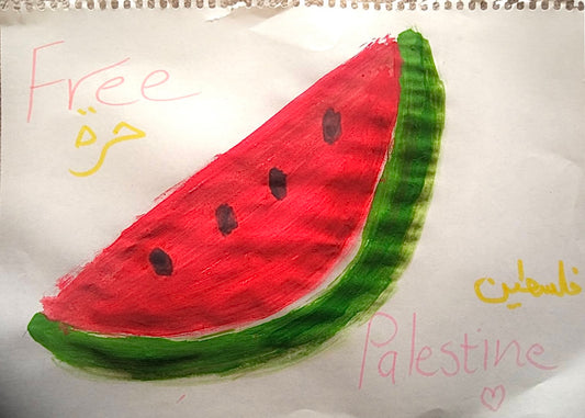 Alaa's Free Palestine Watermelon