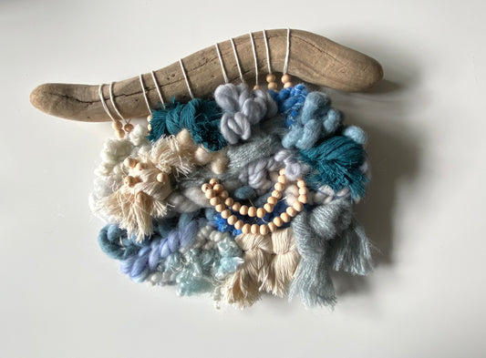 ocean blue | Original Fiber Art