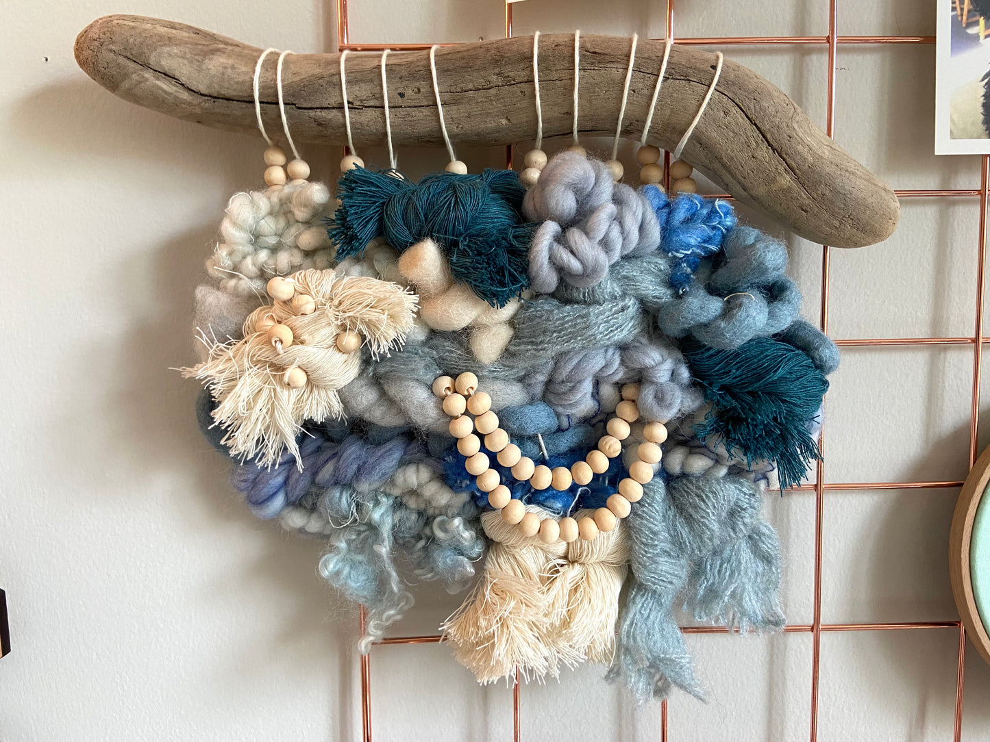 ocean blue | Original Fiber Art